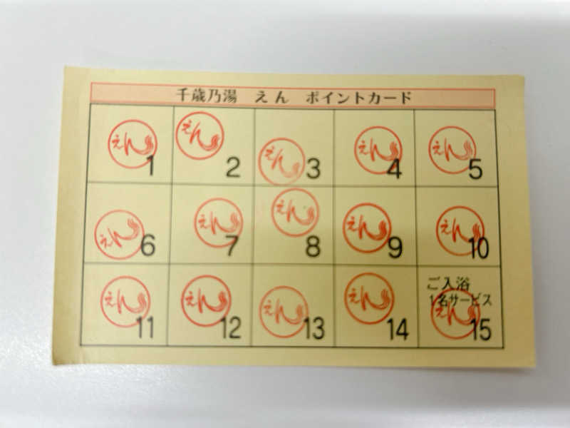 優さんの千歳乃湯えんのサ活写真