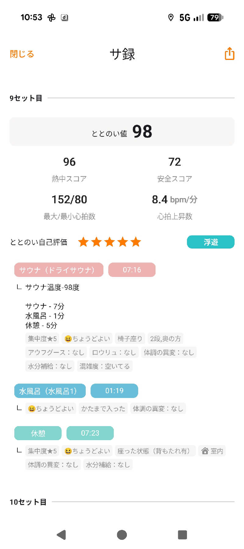 くま56さんの船橋グランドサウナ&カプセルホテルのサ活写真