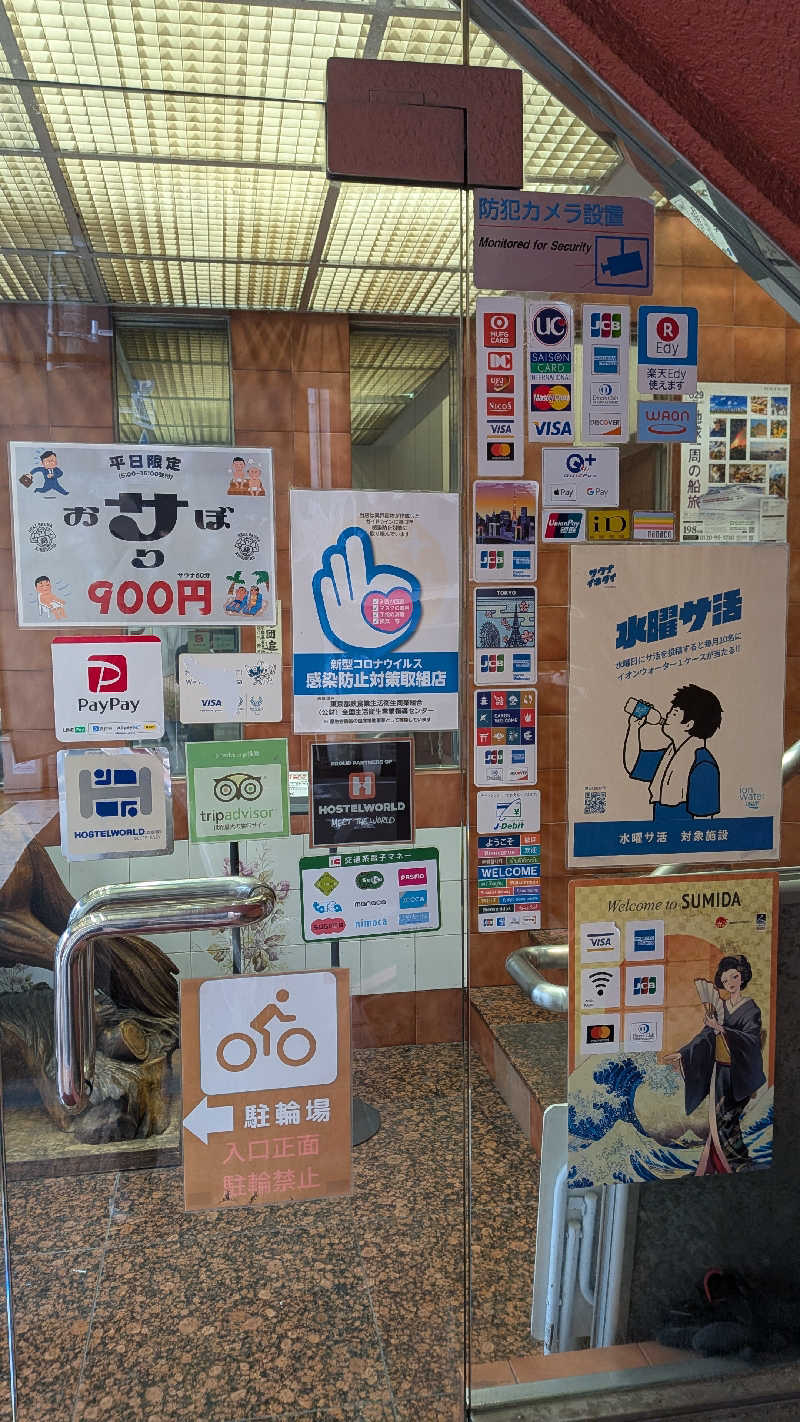 くま56さんのスパ&カプセルイン リアルサウナ錦糸町のサ活写真