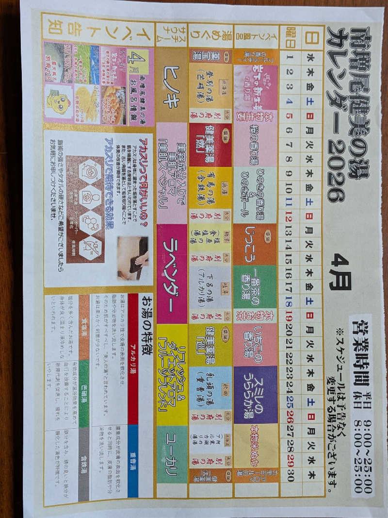 くま56さんの南増尾 健美の湯のサ活写真