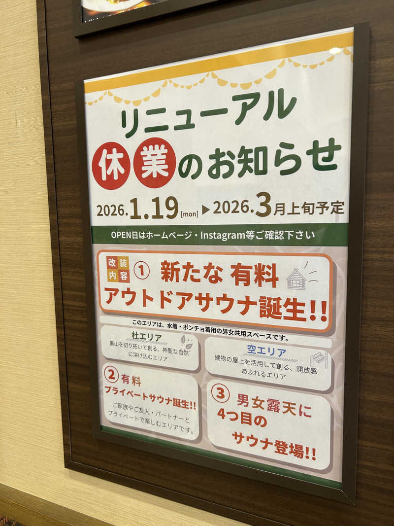 サバさんの天光の湯のサ活写真