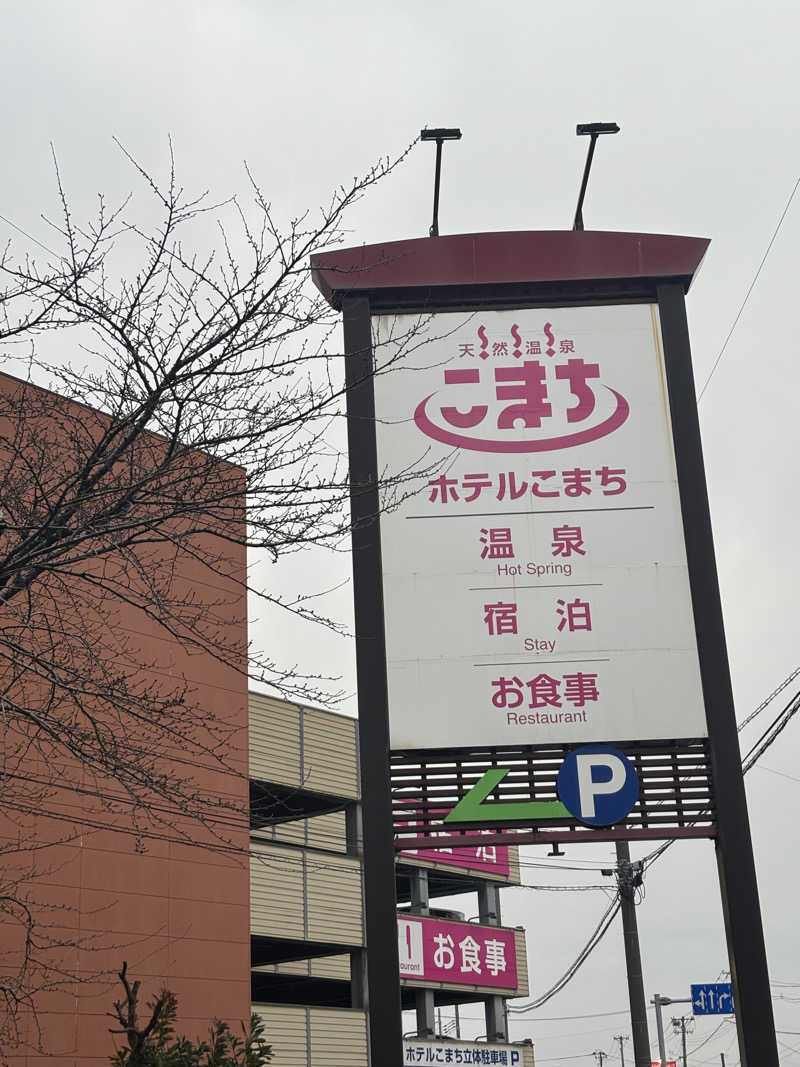 ばーちーさんの天然温泉 ホテルこまちのサ活写真