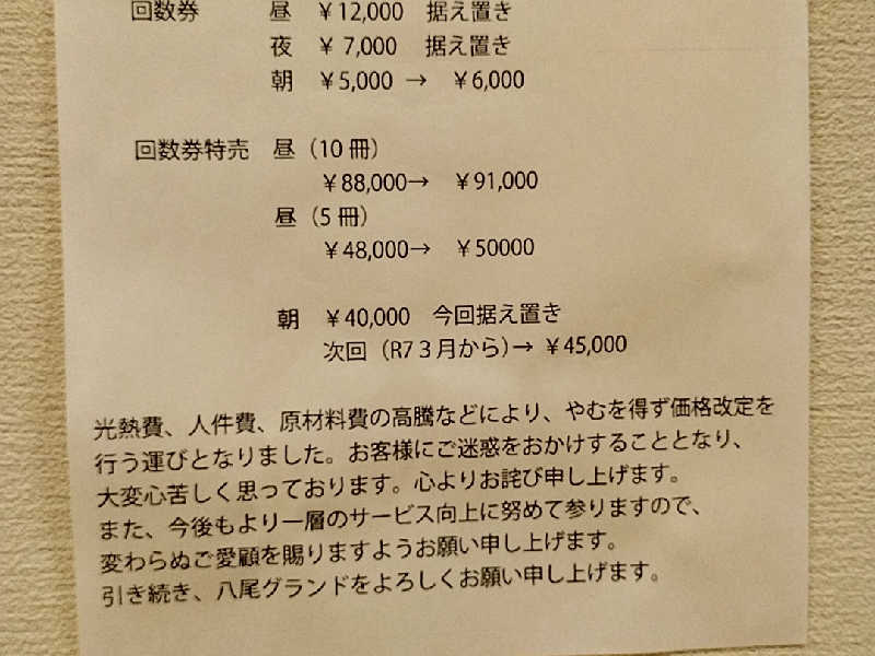 八尾グランドホテル[八尾市]のサ活（サウナ記録・口コミ感想）一覧3ページ目 - サウナイキタイ