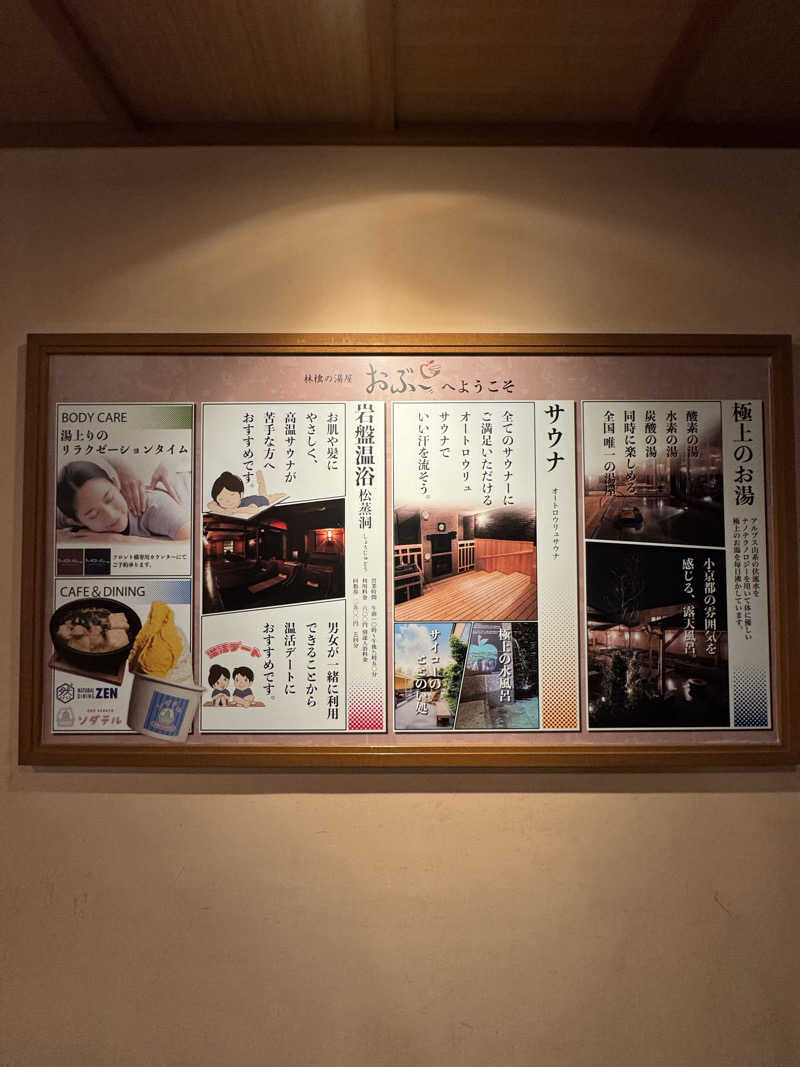 Motokickさんの林檎の湯屋 おぶ～のサ活写真