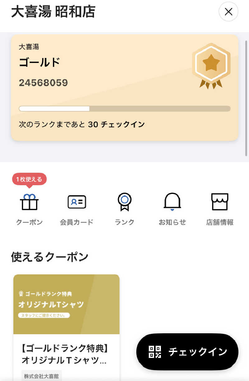 サウナ大橋さんの天然温泉 大喜湯昭和店のサ活写真