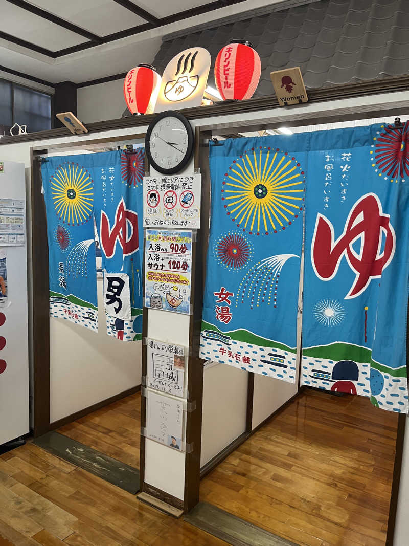 マカロンさんの天然温泉 湯どんぶり栄湯のサ活写真