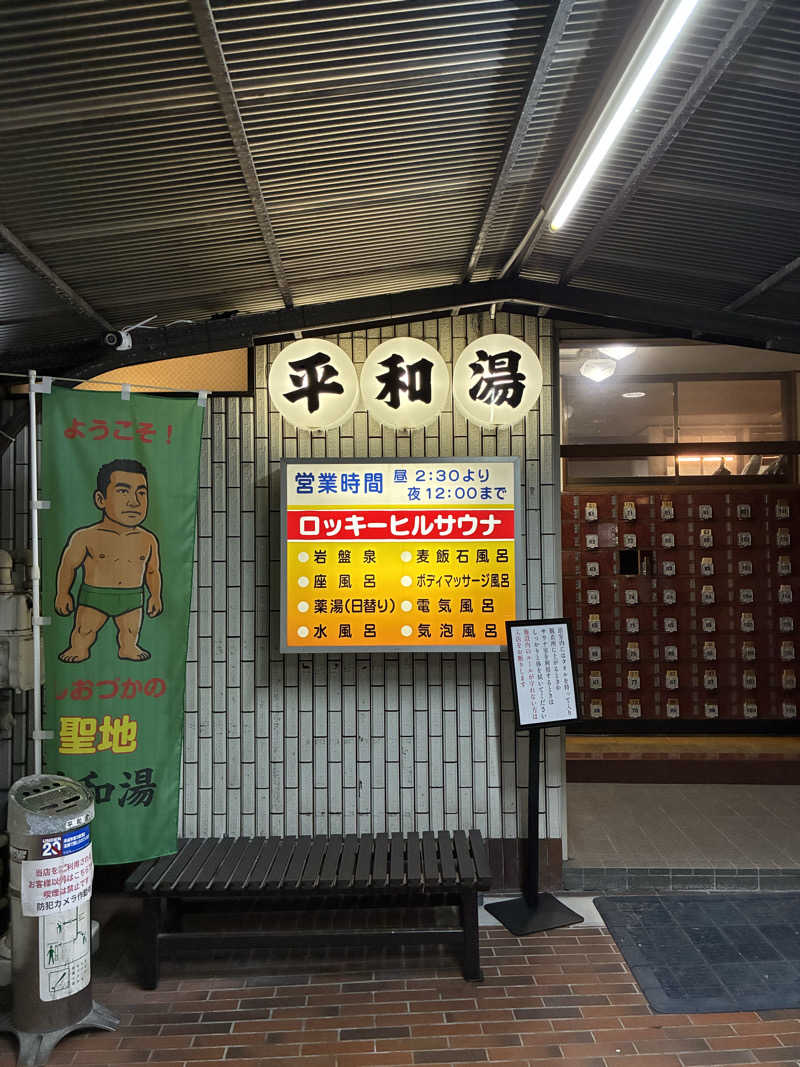 サウナー20240216さんの平和湯のサ活写真