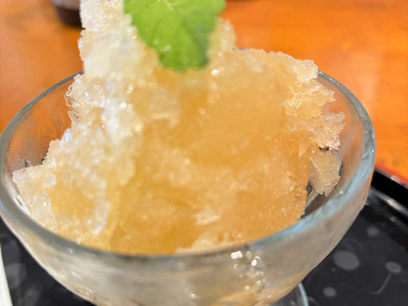 食べるリンゴジュース