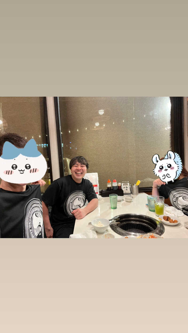 男湯のちいかわさんの山賊サウナのサ活写真