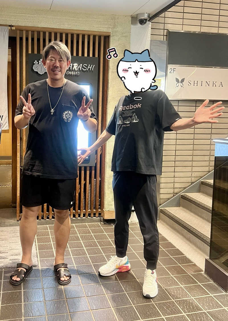 男湯のちいかわさんのカンデオホテルズ東京六本木のサ活写真