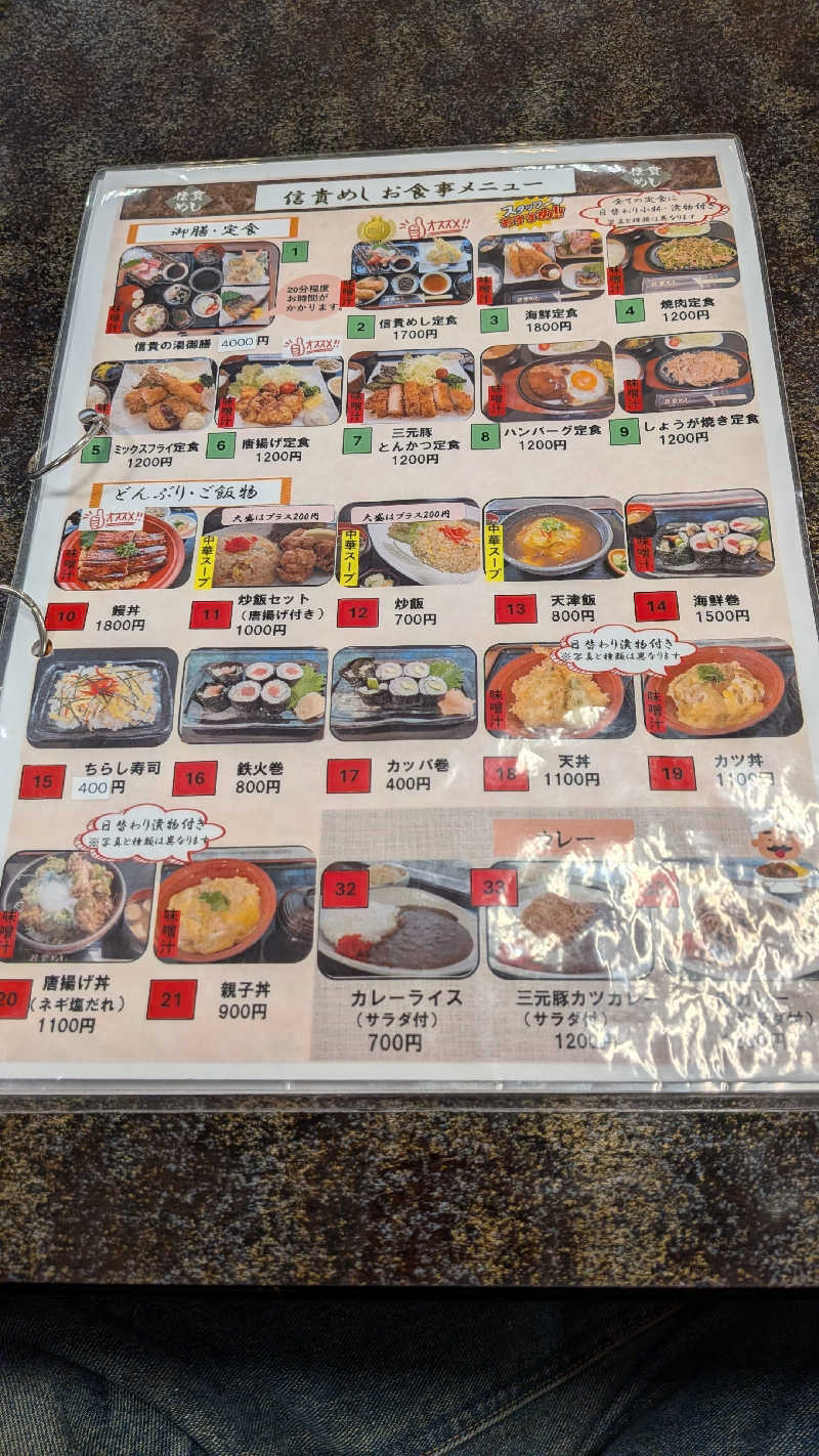 へなちょこサウナー2さんの信貴の湯のサ活写真