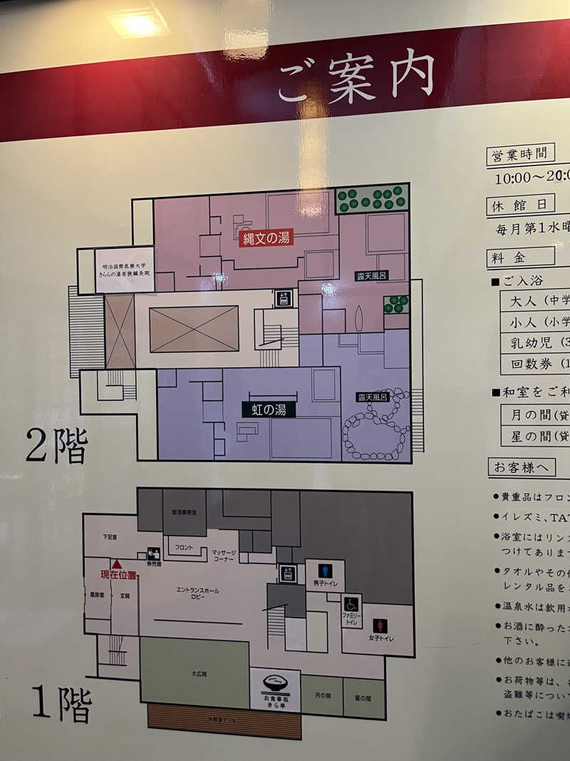 野人さんのみかた温泉きららの湯のサ活写真