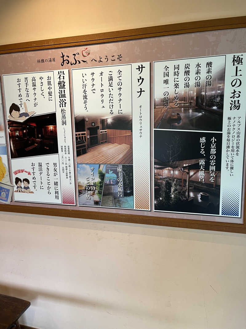 野人さんの林檎の湯屋 おぶ～のサ活写真