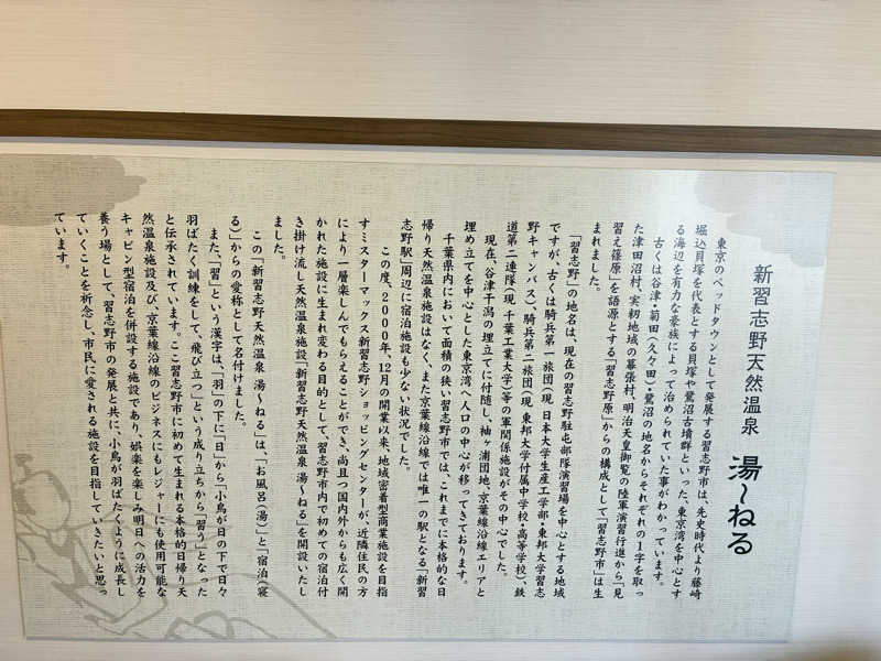 ぶんたさんの天然温泉 湯～ねるのサ活写真