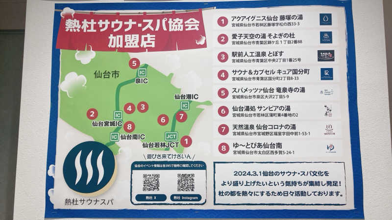 ペニすけさんのサウナ&カプセル キュア国分町のサ活写真