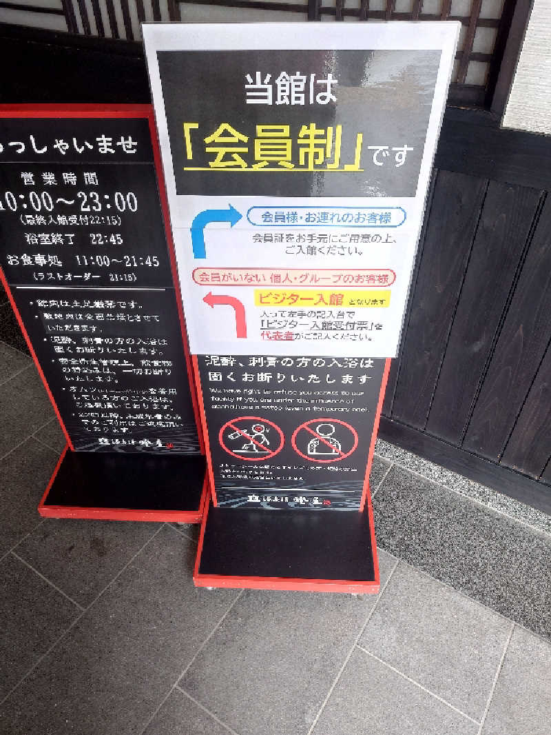 遊坊さんの源泉湯 燈屋のサ活写真