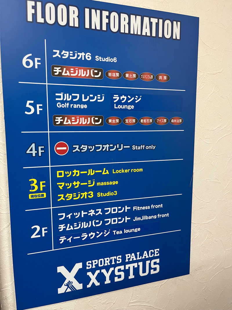 みさきちさんのスポーツパレスジスタスのサ活写真