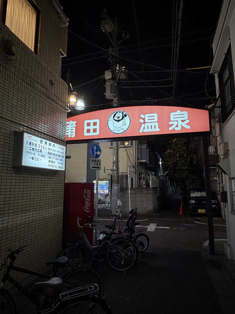 MIZURYUさんの蒲田温泉のサ活写真