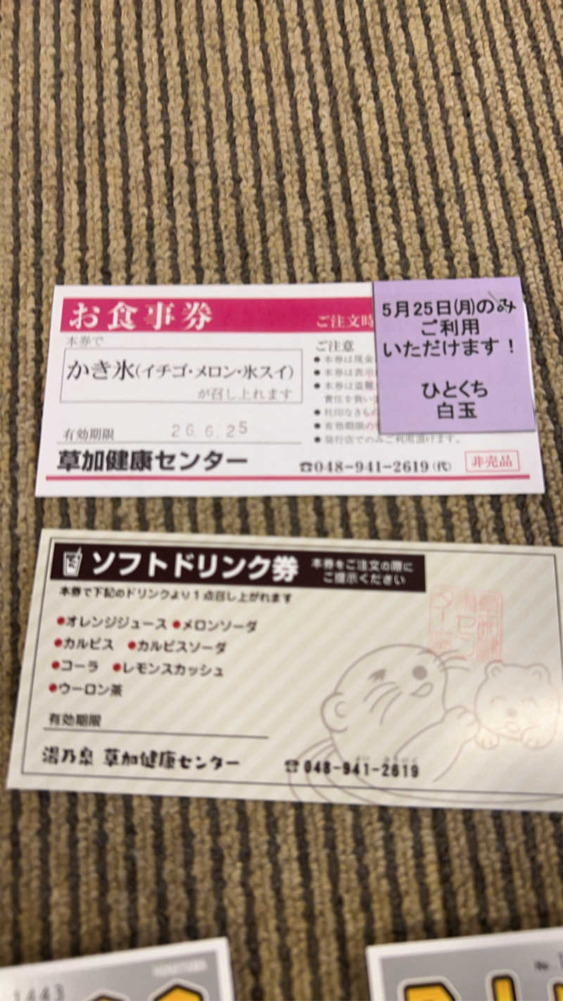 ねねさんの湯乃泉 草加健康センターのサ活写真