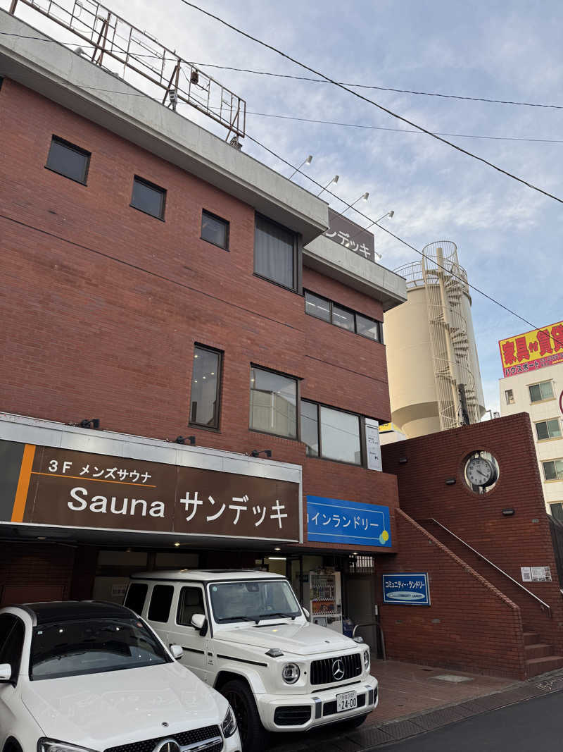 窓際ととのいサウナ〜さんのsaunaサンデッキのサ活写真