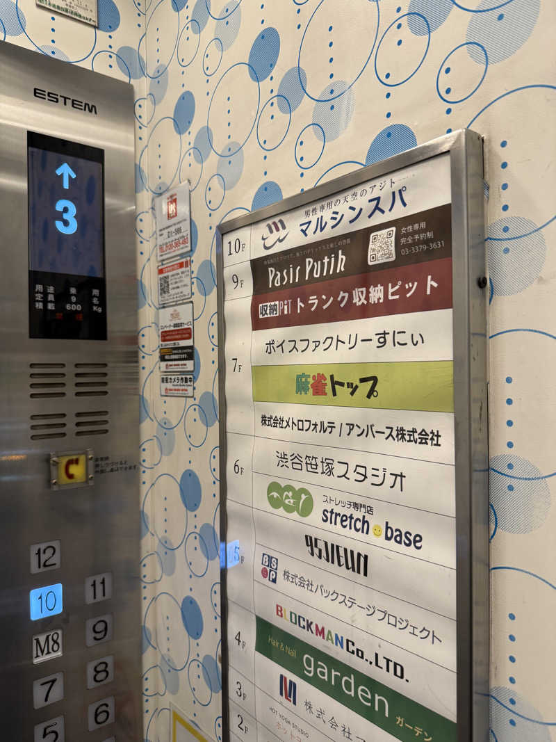 アリソンさんの天空のアジト マルシンスパのサ活写真