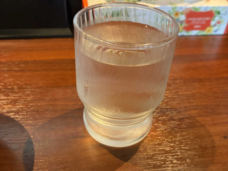 冷たい水