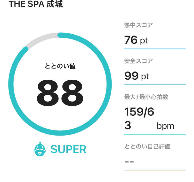 T TさんのTHE SPA 成城のサ活写真