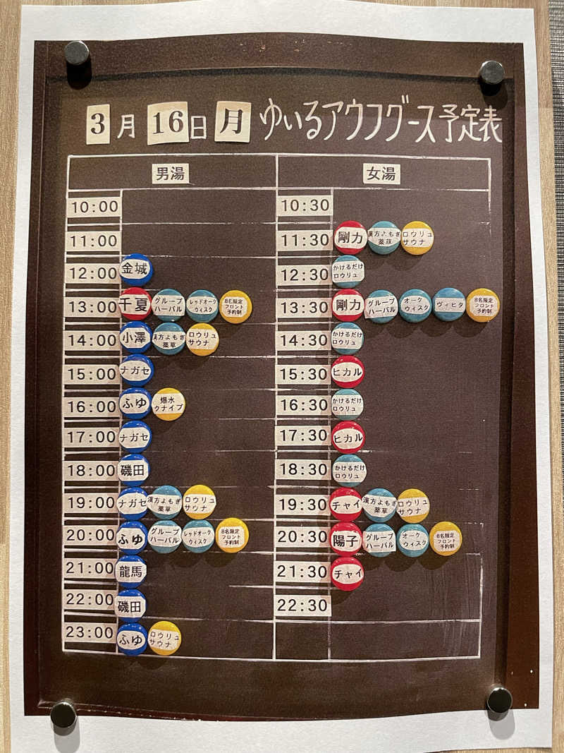 KAORUさんの朝日湯源泉ゆいるのサ活写真