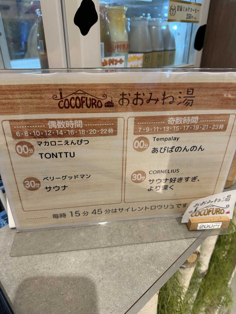AKiさんのCOCOFURO おおみね湯のサ活写真