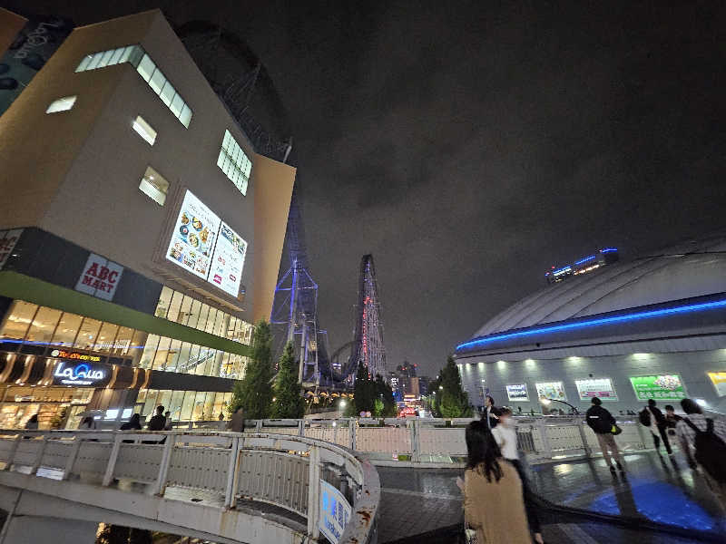 かかさんの東京ドーム天然温泉 Spa LaQua(スパ ラクーア)のサ活写真