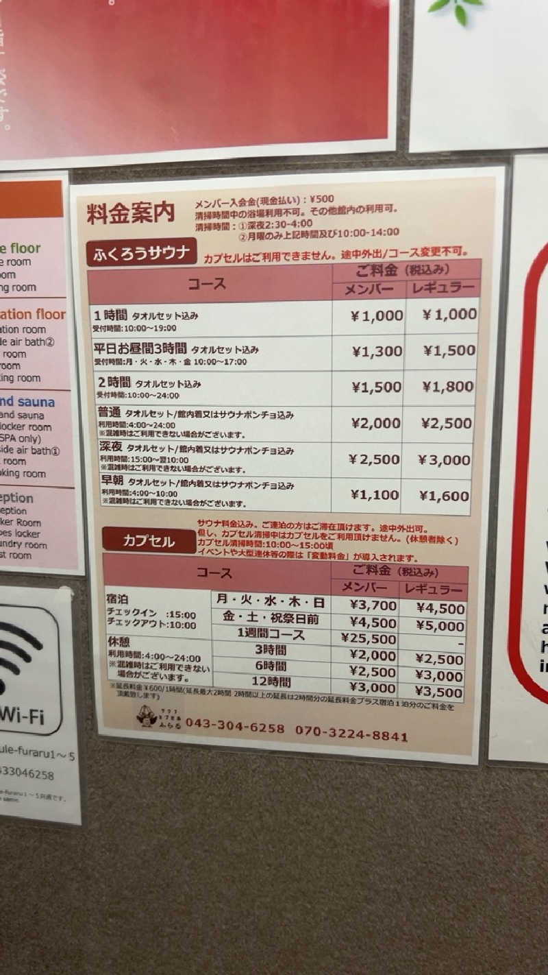 ハイボール太郎さんのカプセルホテルふらるのサ活写真