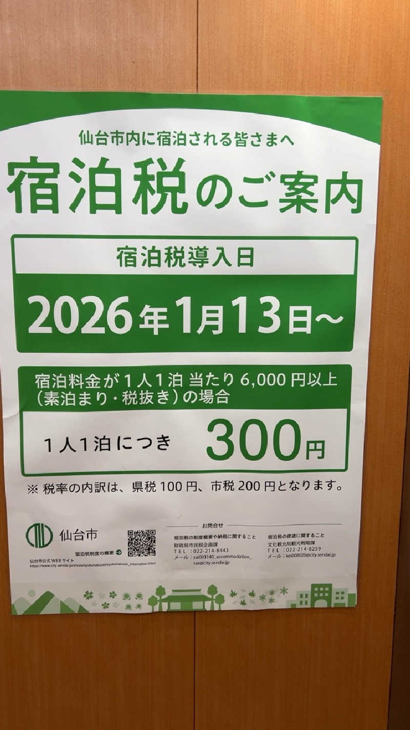 ハイボール太郎さんのサウナ&カプセル キュア国分町のサ活写真