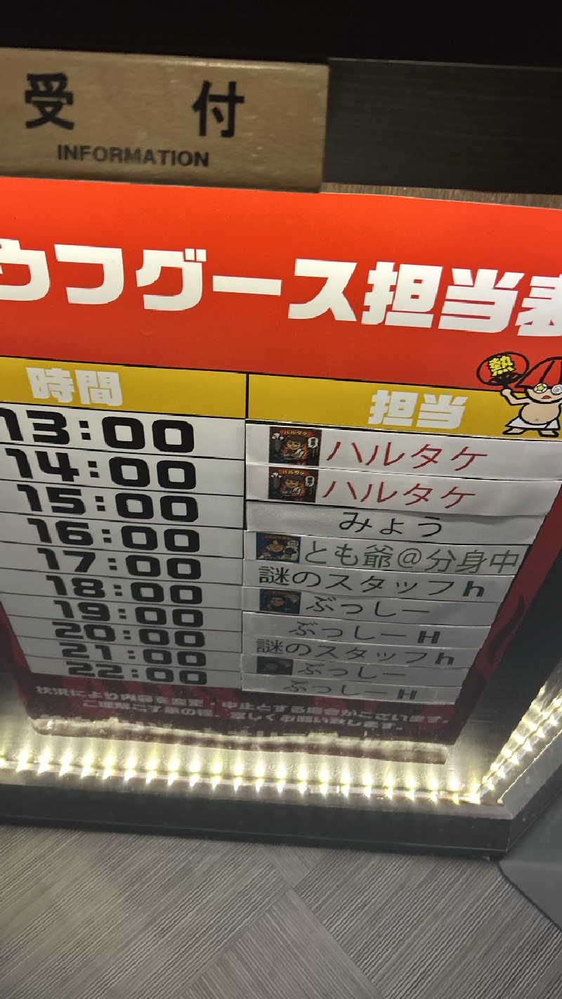 ハイボール太郎さんのサウナリゾートオリエンタル赤坂のサ活写真