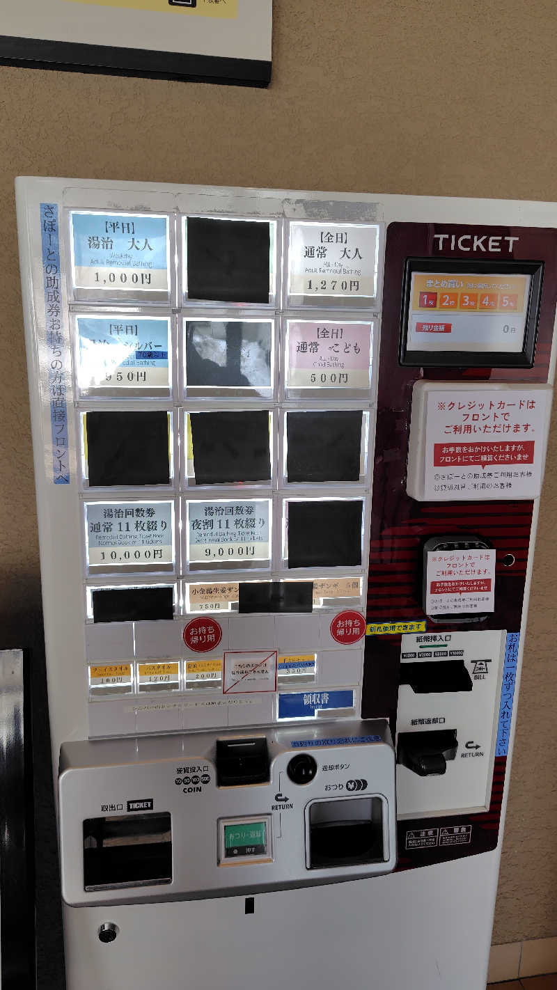ミズカさんの小金湯温泉 湯元 小金湯のサ活写真