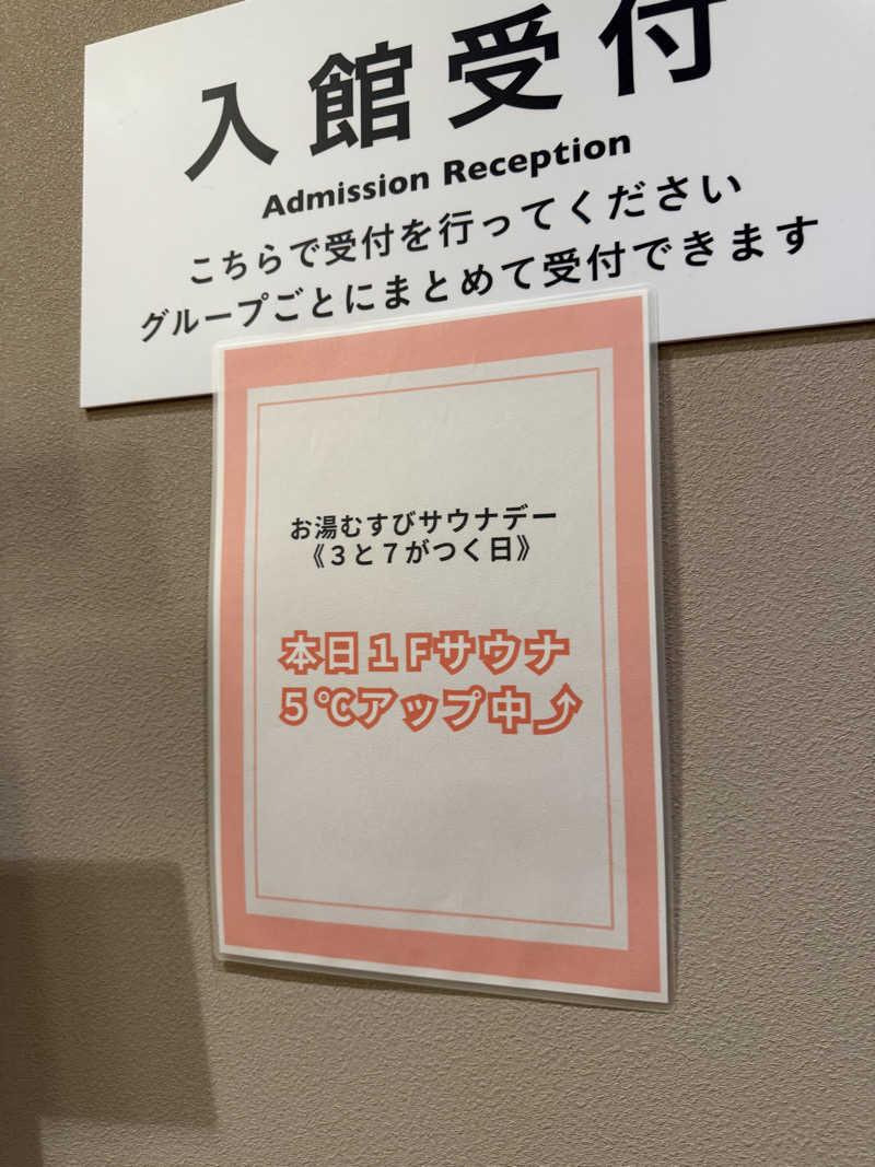 みゆうさんの常総ONSEN&SAUNA お湯むすびのサ活写真