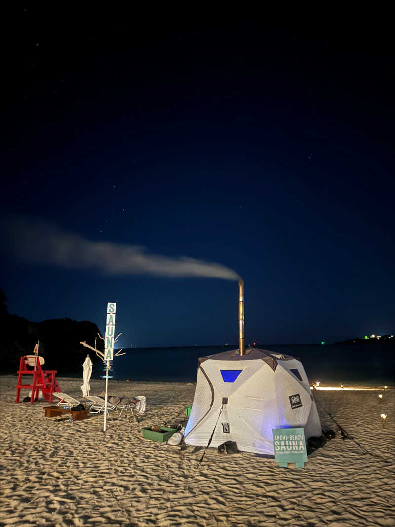 りょうさんのアンチ浜サウナ (沖縄本島・本部町・瀬底島)のサ活写真