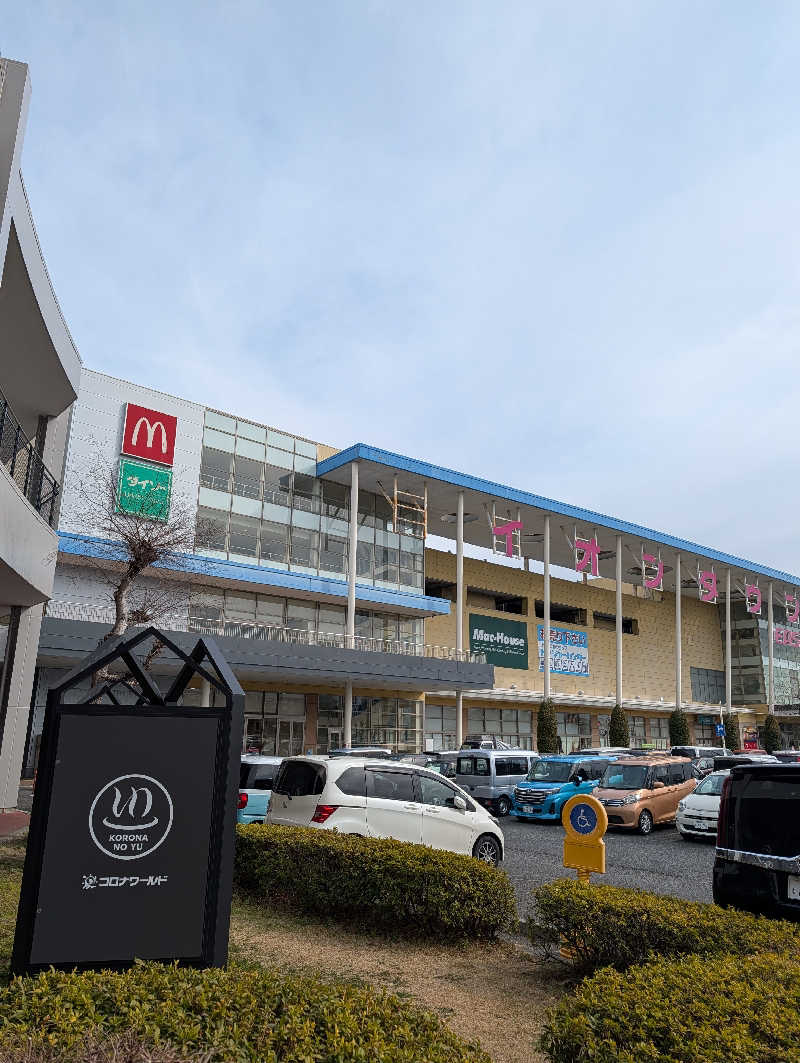 ドナウ川の漣さんの天然温泉 大垣コロナの湯のサ活写真