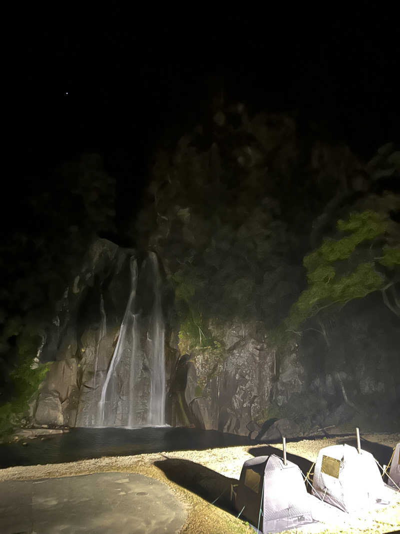 パプリカ岡本さんの飛雪の滝キャンプ場のサ活写真