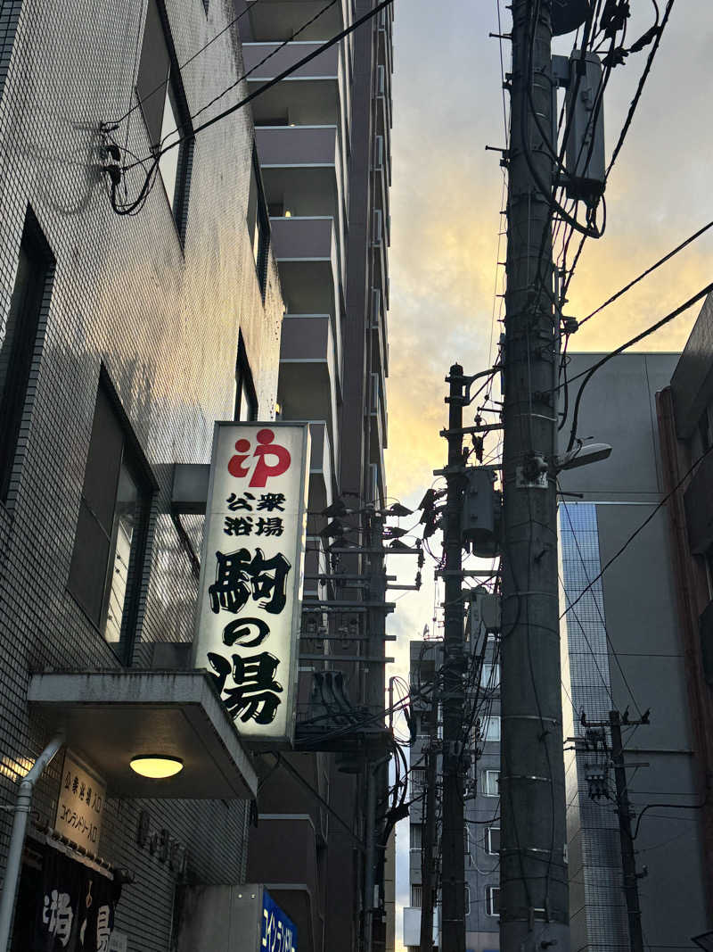 浅はかさんの駒の湯のサ活写真