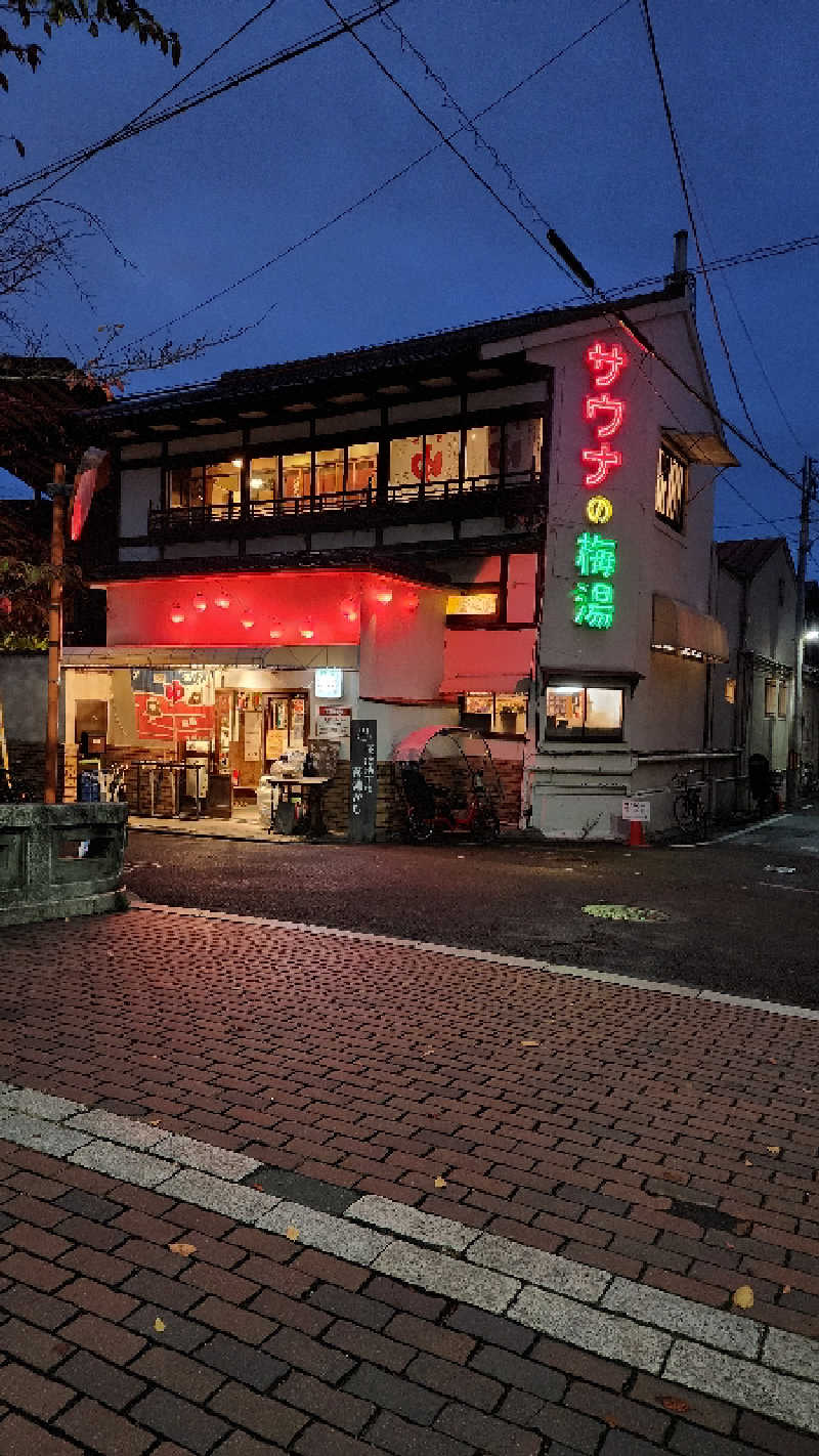 蒸しもぐさんのサウナの梅湯のサ活写真