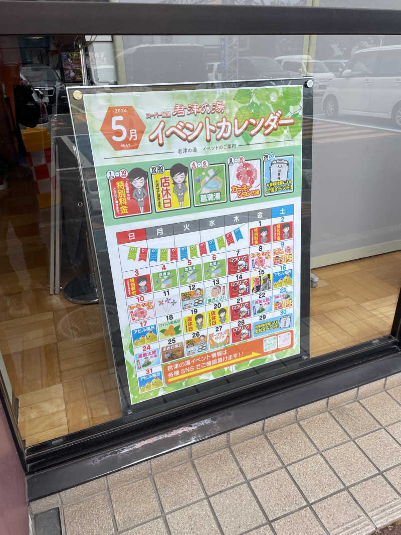 ギムネマさんの君津の湯のサ活写真