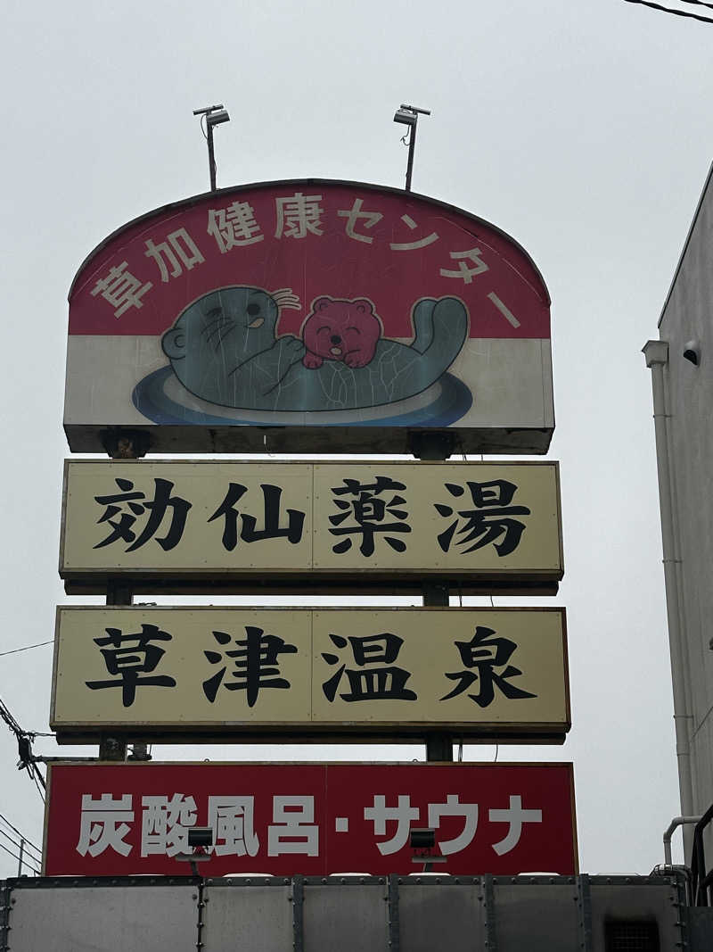 なちさんの湯乃泉 草加健康センターのサ活写真
