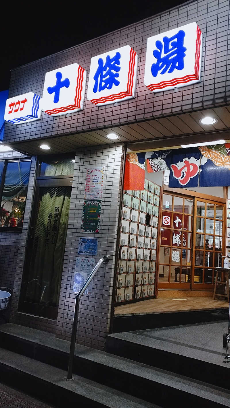 たぬちいさんの十條湯のサ活写真