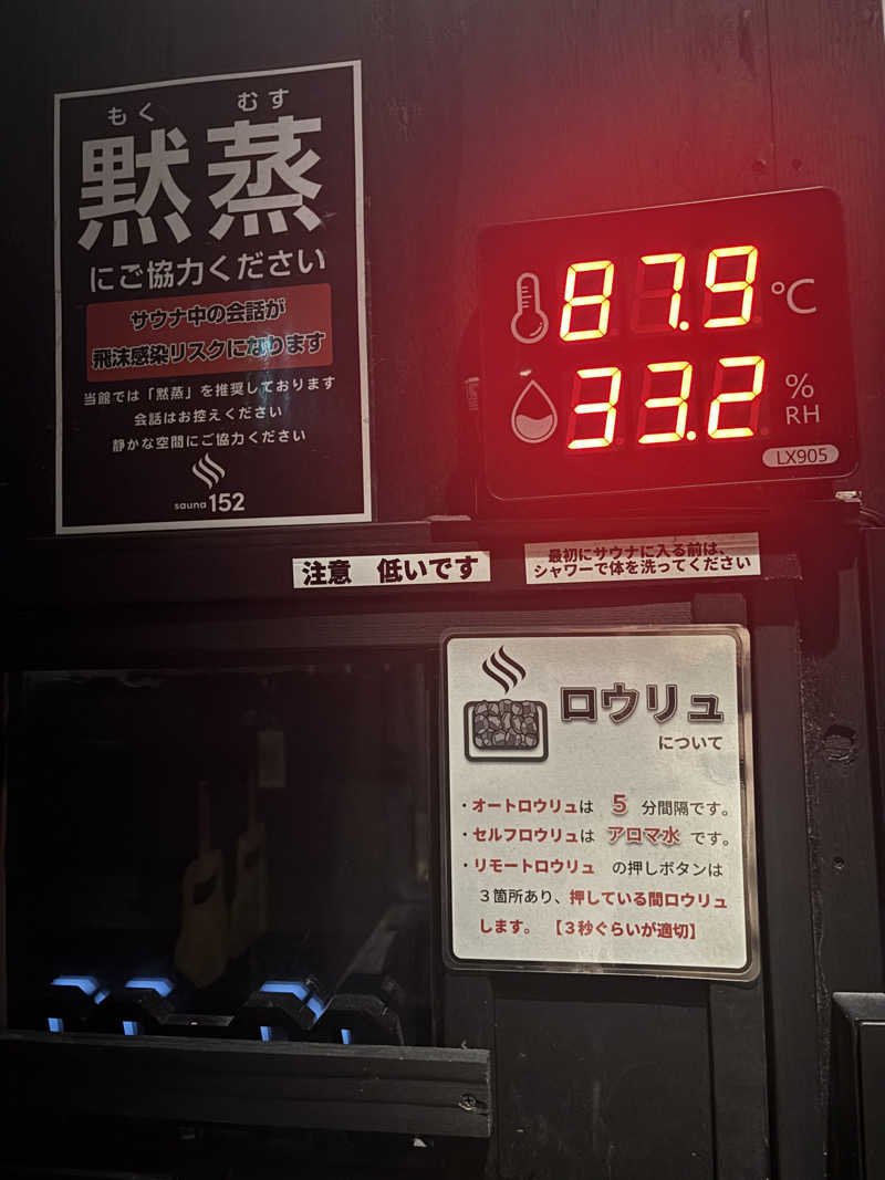SHIORIさんのSAUNA152(サウナイコニ)のサ活写真