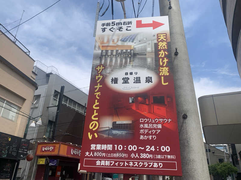 チャーミーさんの権堂温泉テルメDOMEのサ活写真