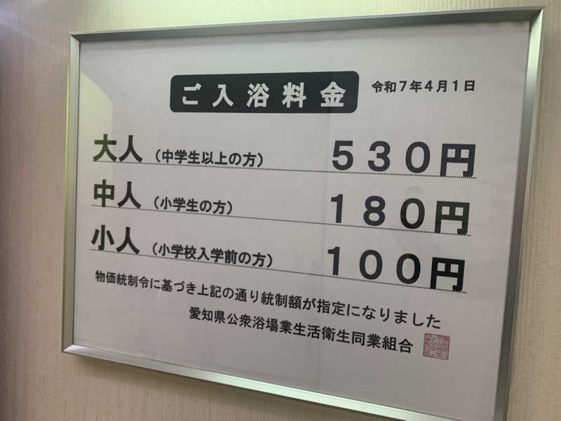 チャーミーさんの仁王門湯のサ活写真