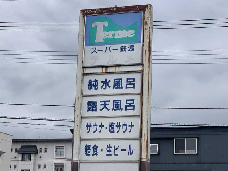 チャーミーさんのスーパー銭湯テルメのサ活写真