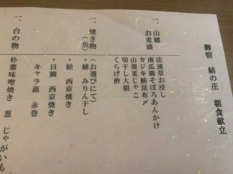 チャーミーさんの白川郷 御宿 結の庄のサ活写真