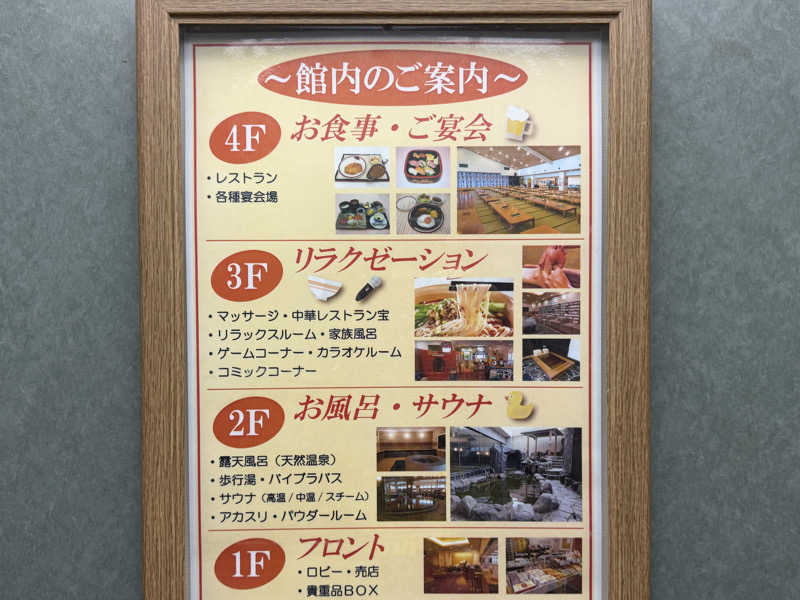 がっちゃんさんの東京天然温泉 古代の湯のサ活写真
