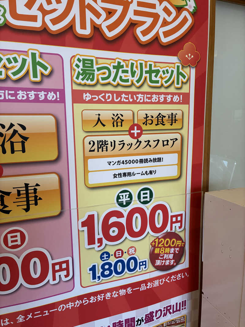Areeeeさんのフレスパランド カッタの湯のサ活写真